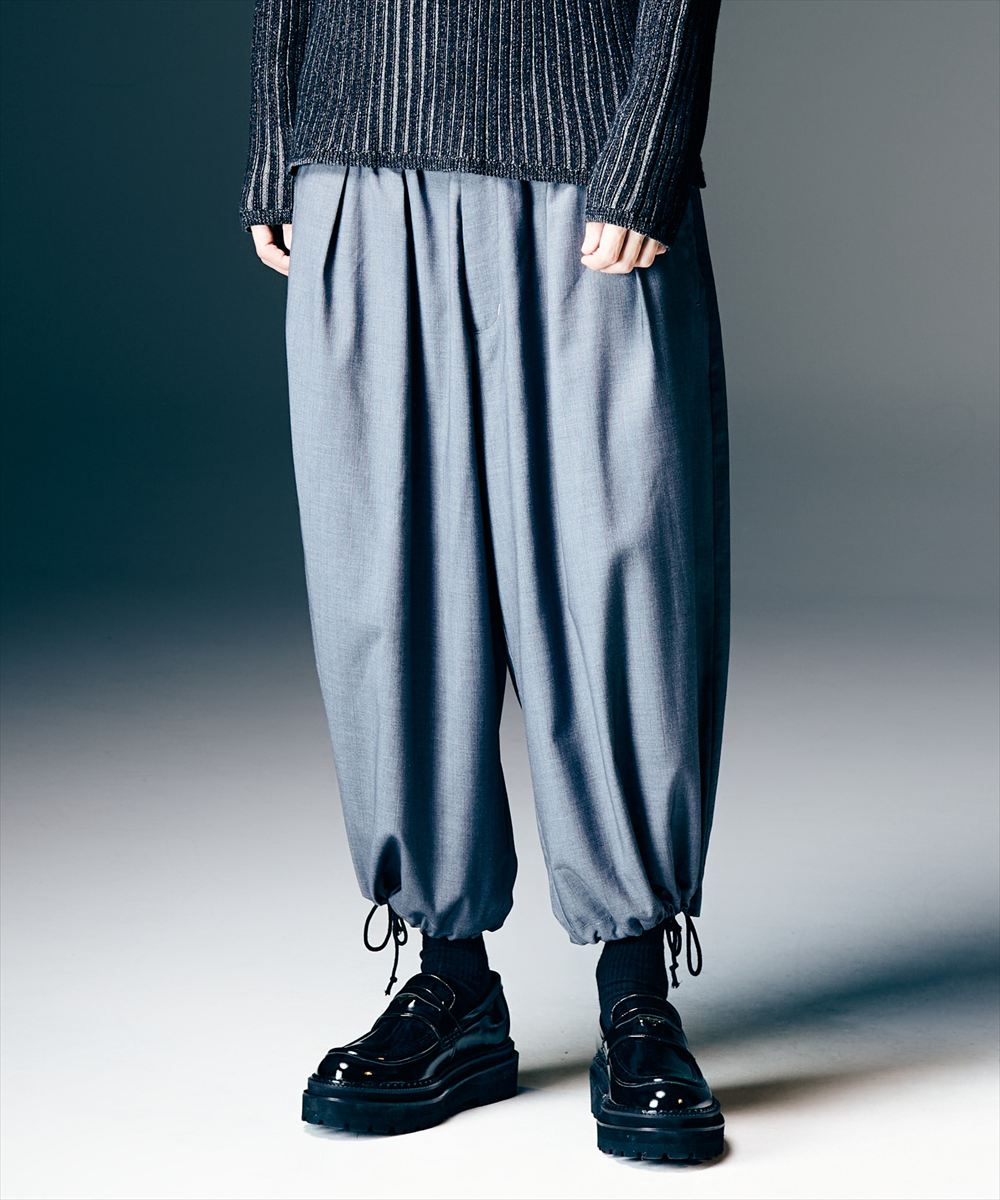 Easy Wide Cropped Pants / イージーワイドクロップドパンツ glamb グラム