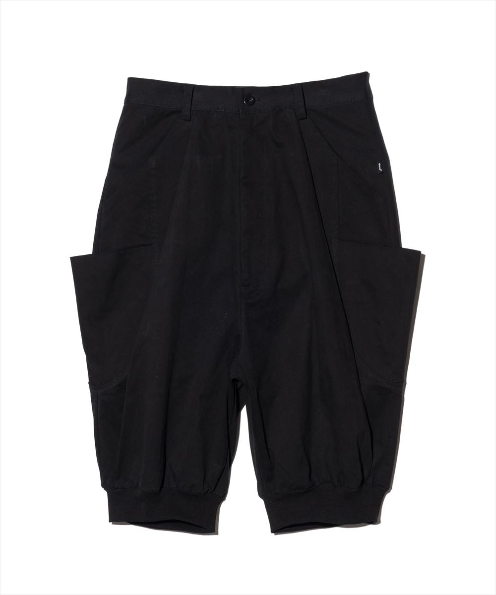 Sarrouel Rib Cropped Pants / サルエルリブクロップドパンツ glamb グラム 特別価格
