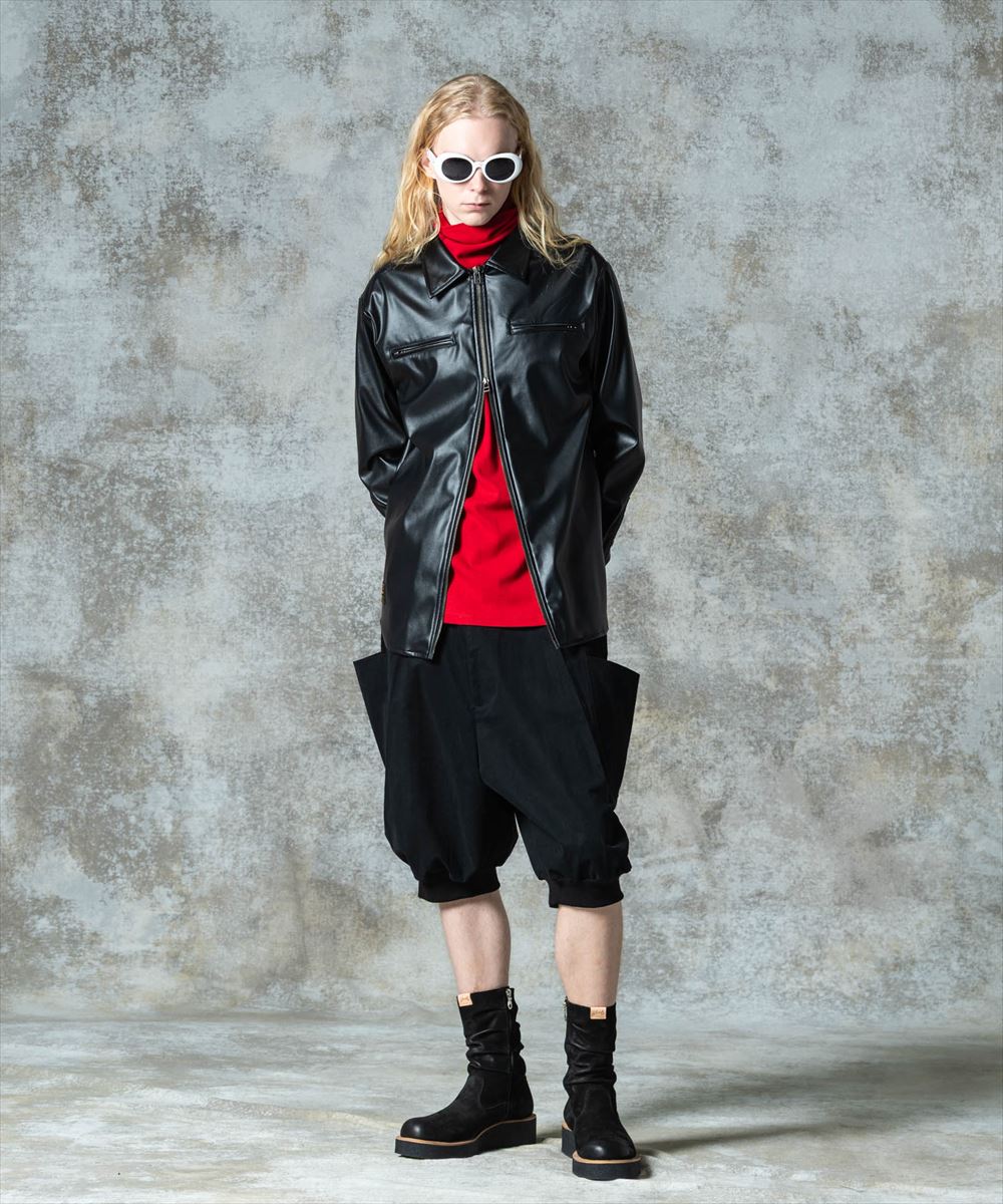 Sarrouel Rib Cropped Pants / サルエルリブクロップドパンツ glamb グラム 特別価格