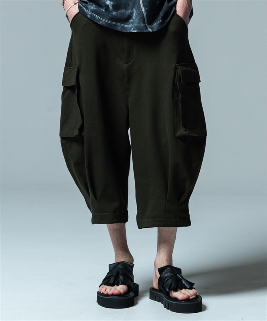 SALE/セール glamb グラム Cropped Sarrouel Cargo Pants クロップドサルエルカーゴパンツ 特別価格