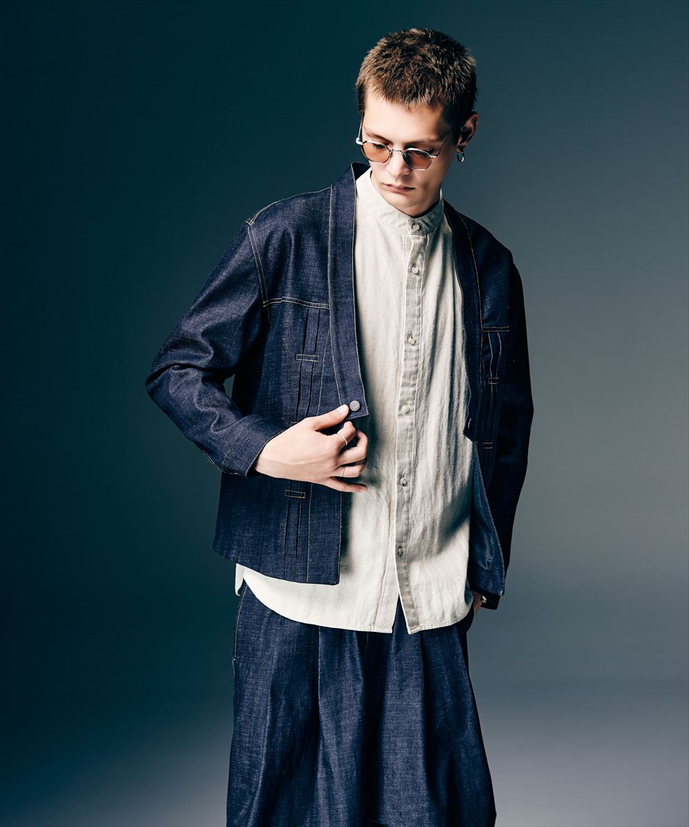 Stand Collar Shirt / スタンドカラーシャツ glamb グラム